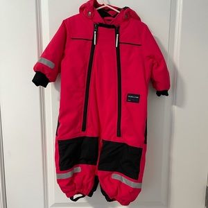 Waterproof lined shell rain/snow suit